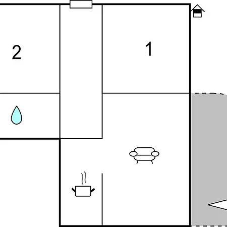 아파트 Two-bedroom In 플로체
